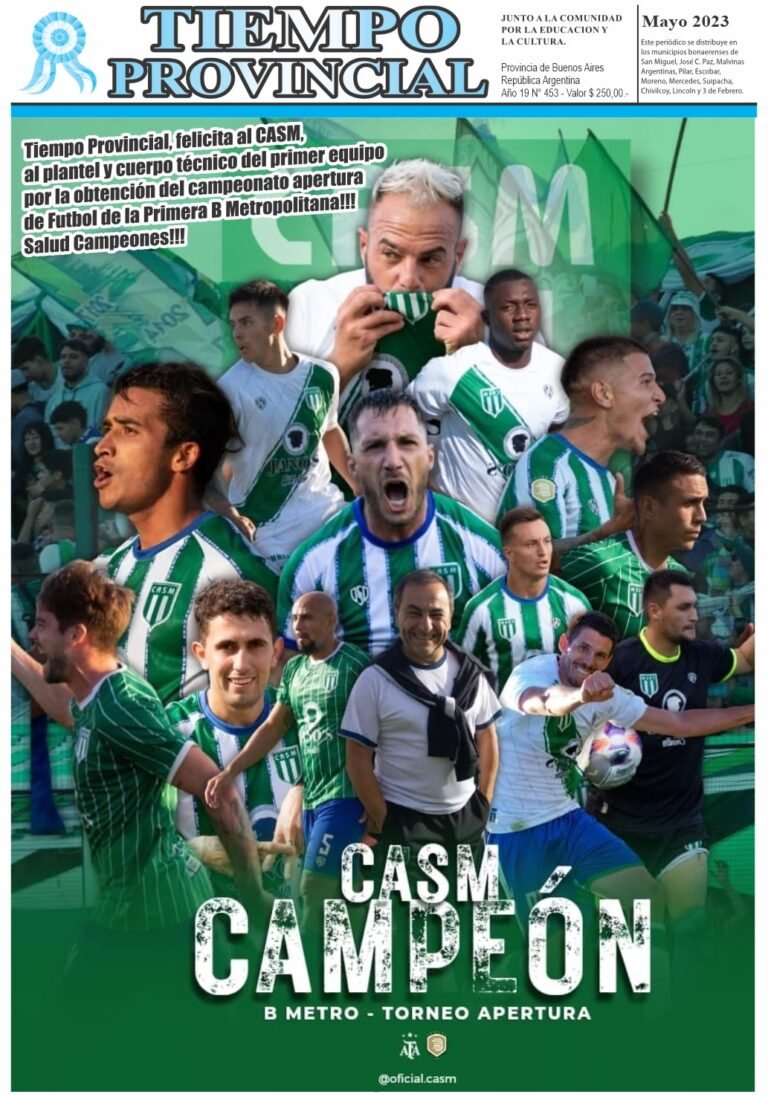 FELICITACIONES SAN MIGUEL