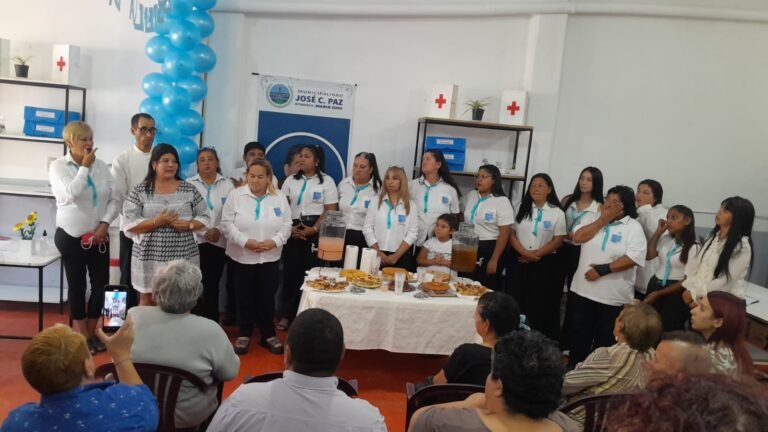 EN JOSÉ C PAZ SE INAUGURÓ UN NUEVO LOCAL DE LA FARMACIA SOLIDARIA (2)