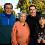 396MALVINAS ARGENTINAS NARDINI INAUGURÓ NUEVAS CUADRAS DE PAVIMENTO--